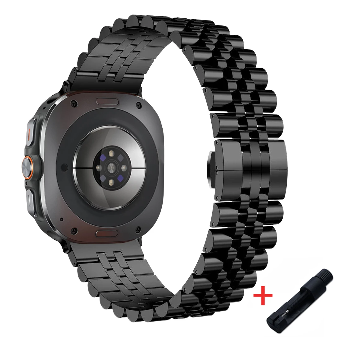 Pasek do Samsung Galaxy 7 Ultra 47MM Metalowa bransoletka ze stali nierdzewnej Bez szczeliny do Samsung Galaxy 7 Ultra Akcesoria do opasek na nadgarstek