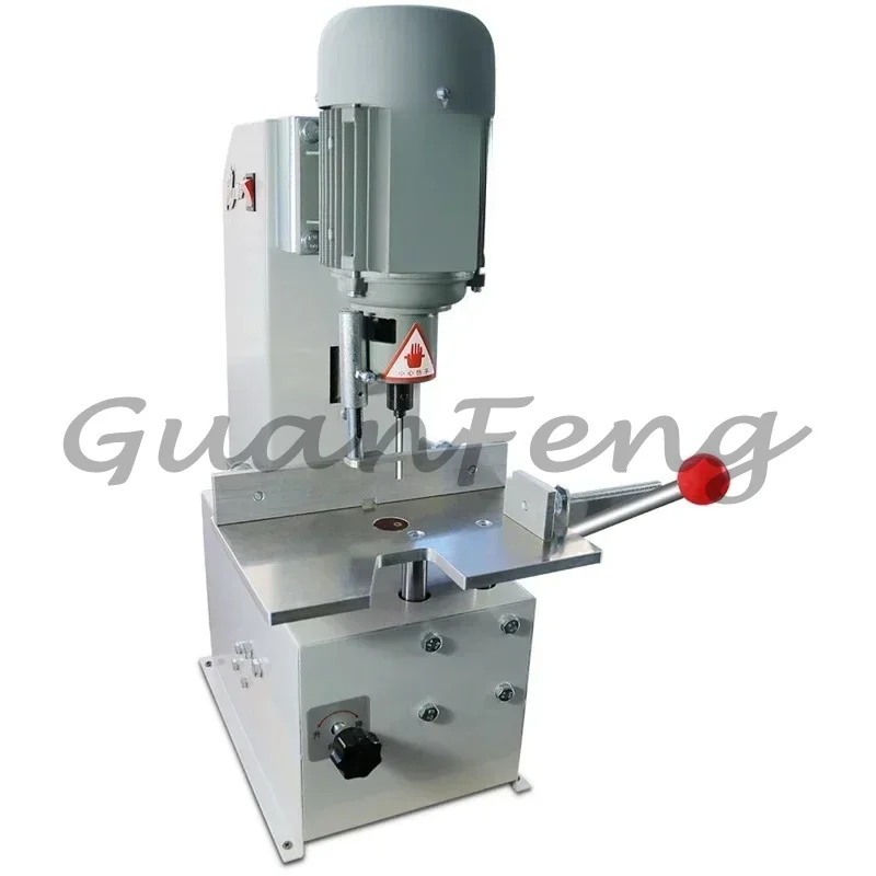 Large Electric Single‑Hole Paper Punching Machine, 220V 250W Voucher Document Binding Punch Equipment