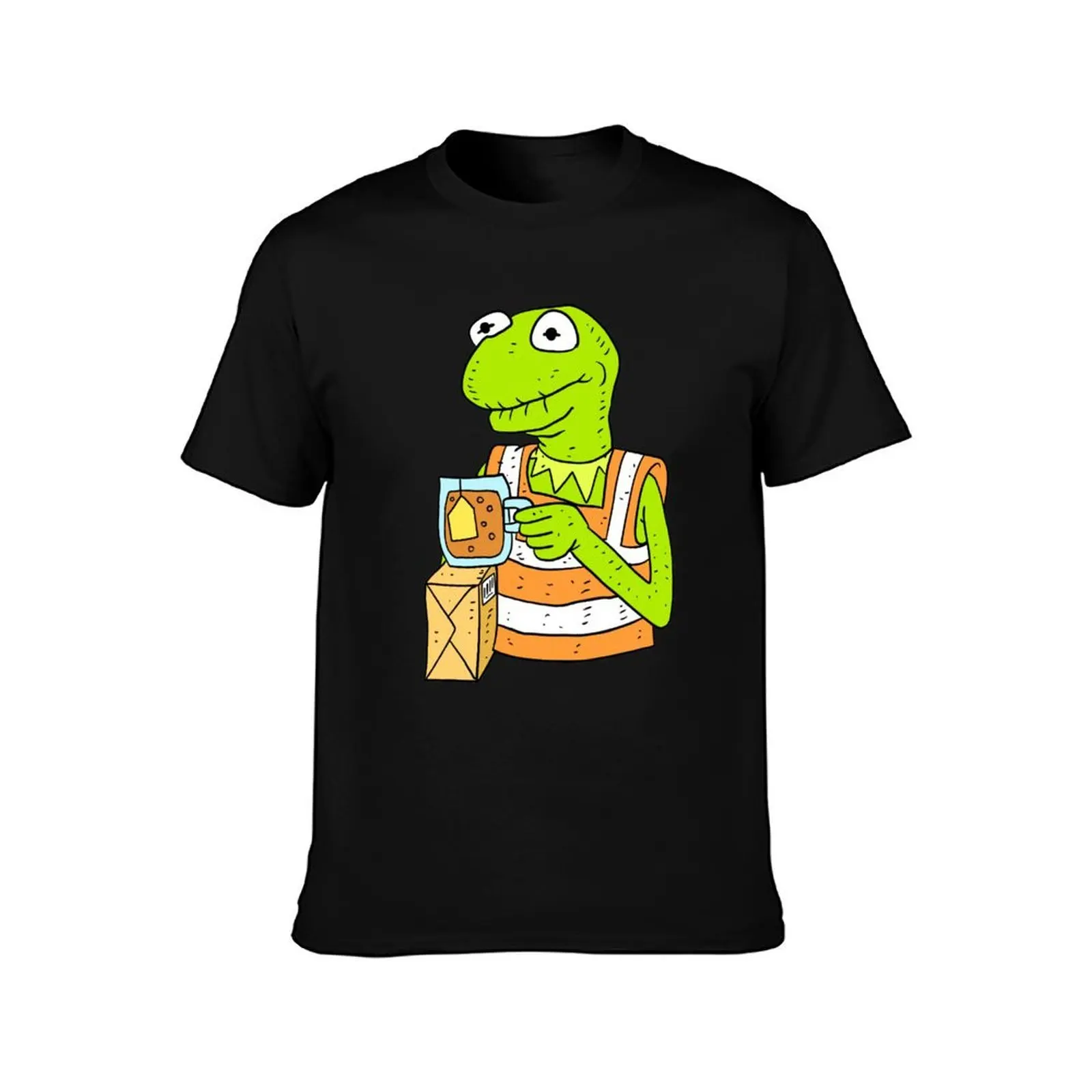 amazon employee frog. T-Shirt Casual Fashion Short Sleeve Cotton T-Shirt