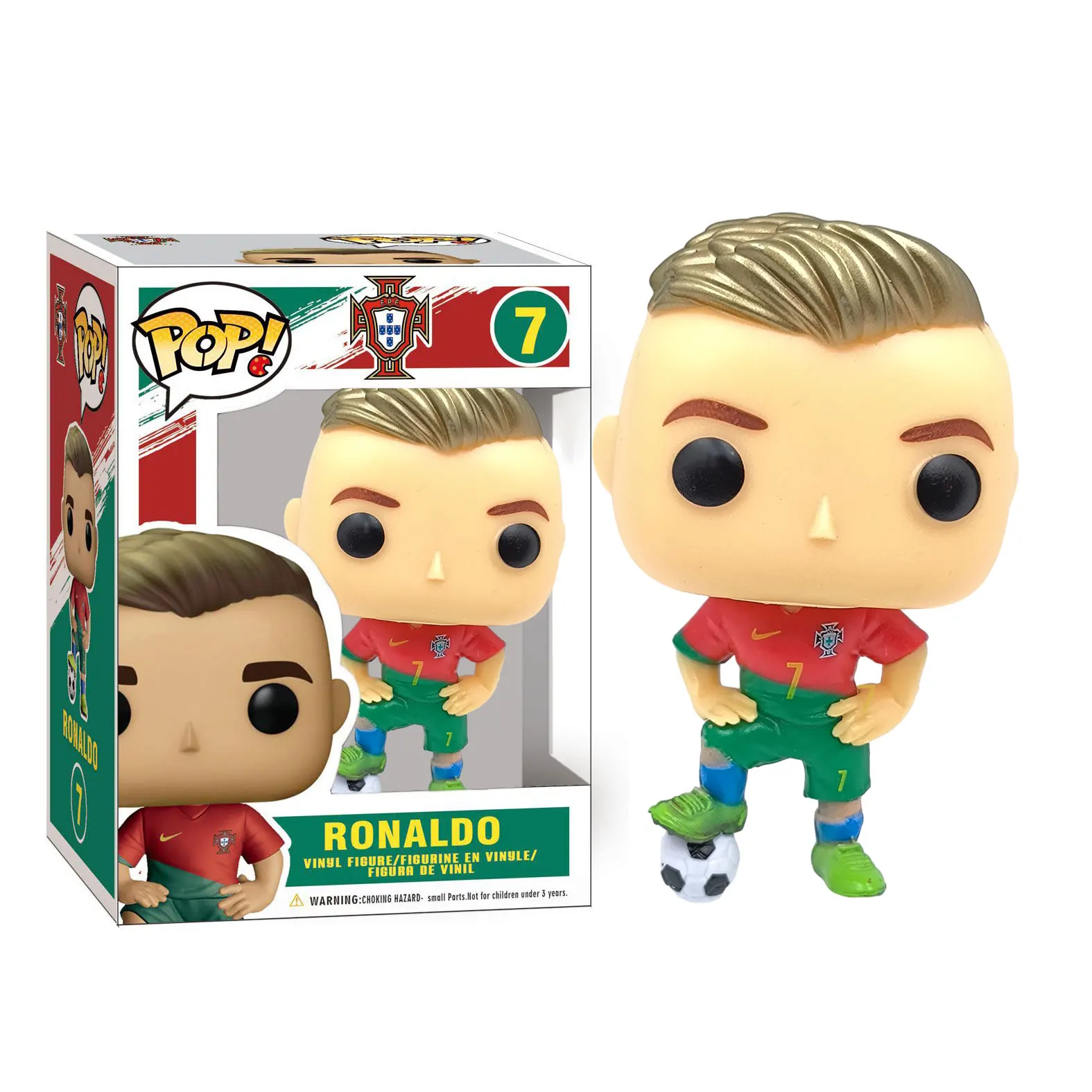 Pop Football 10 Messi 20 Ronaldo 7 Mbappe 7 Neymar Stars Decoration Action Figure Collection Model Birthday Toys Christmas Gifts