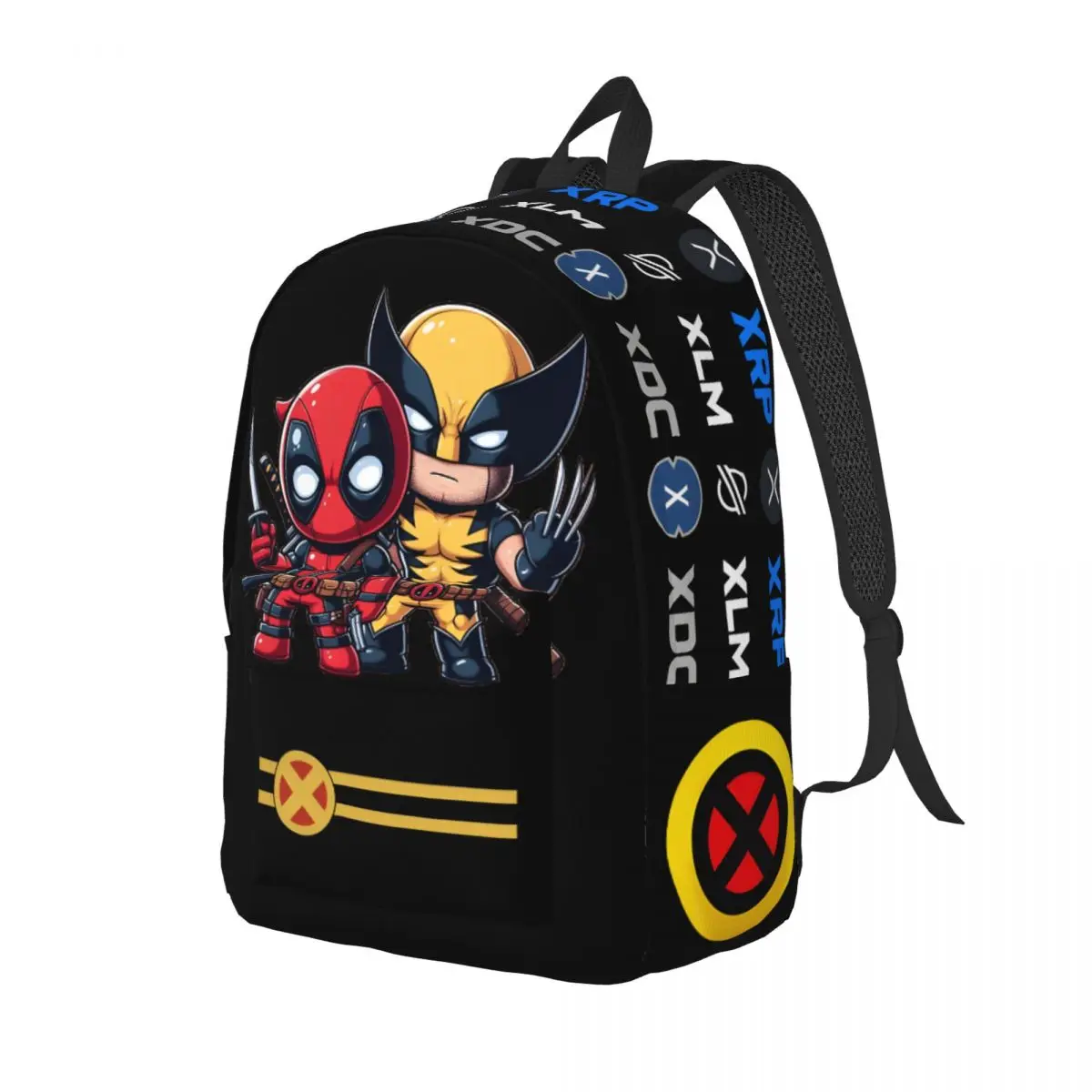 For Gifts Cool Multi Compartment Bookbag Marvel X-Men Super Quality College Student Schoolbag Hiking