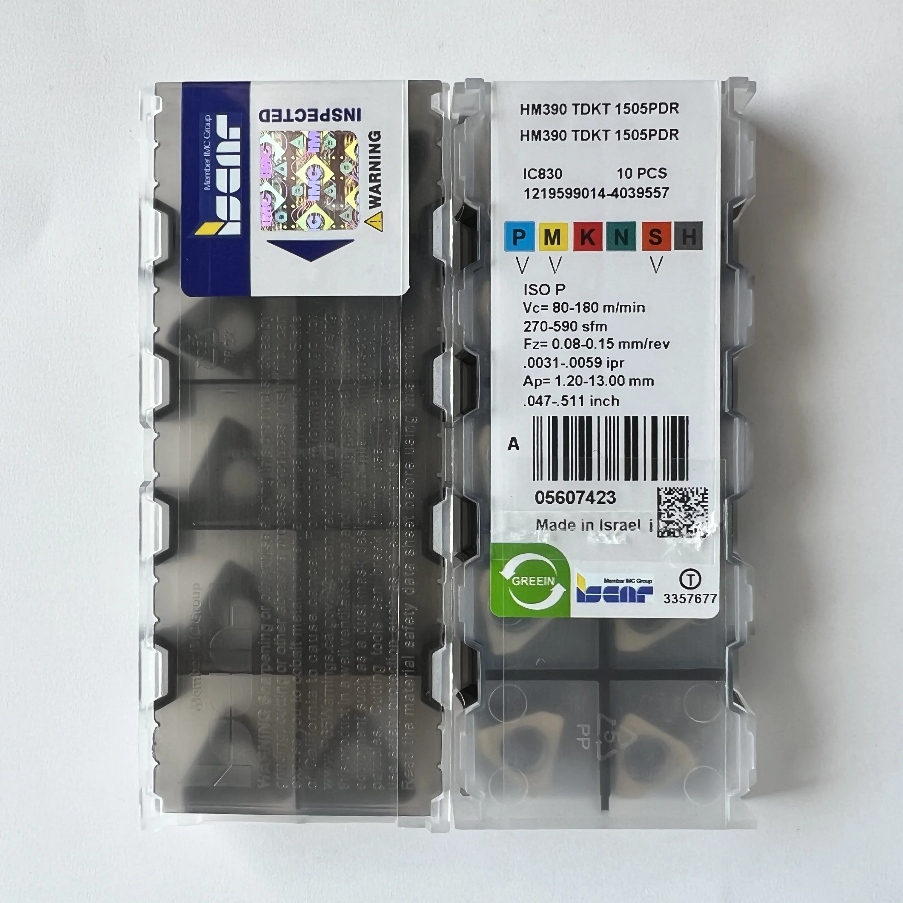 

HM390TDKT1505PDR IC830 CNC BLADE