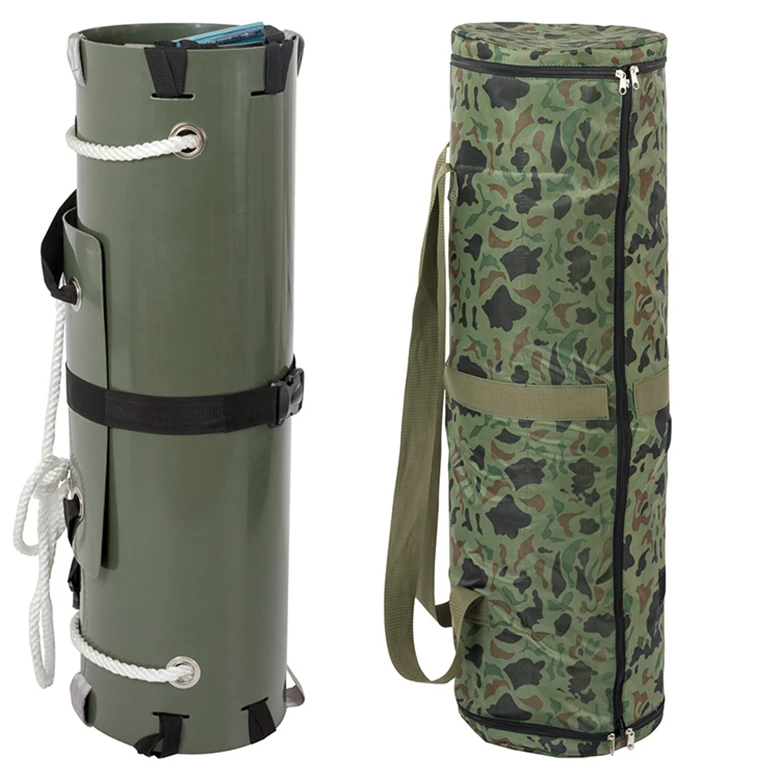 Plastic EVA Portable Roll-Up Rescue Stretcher With Carrying Bag, Compact Lightweight Durable For Emergency Medical Use