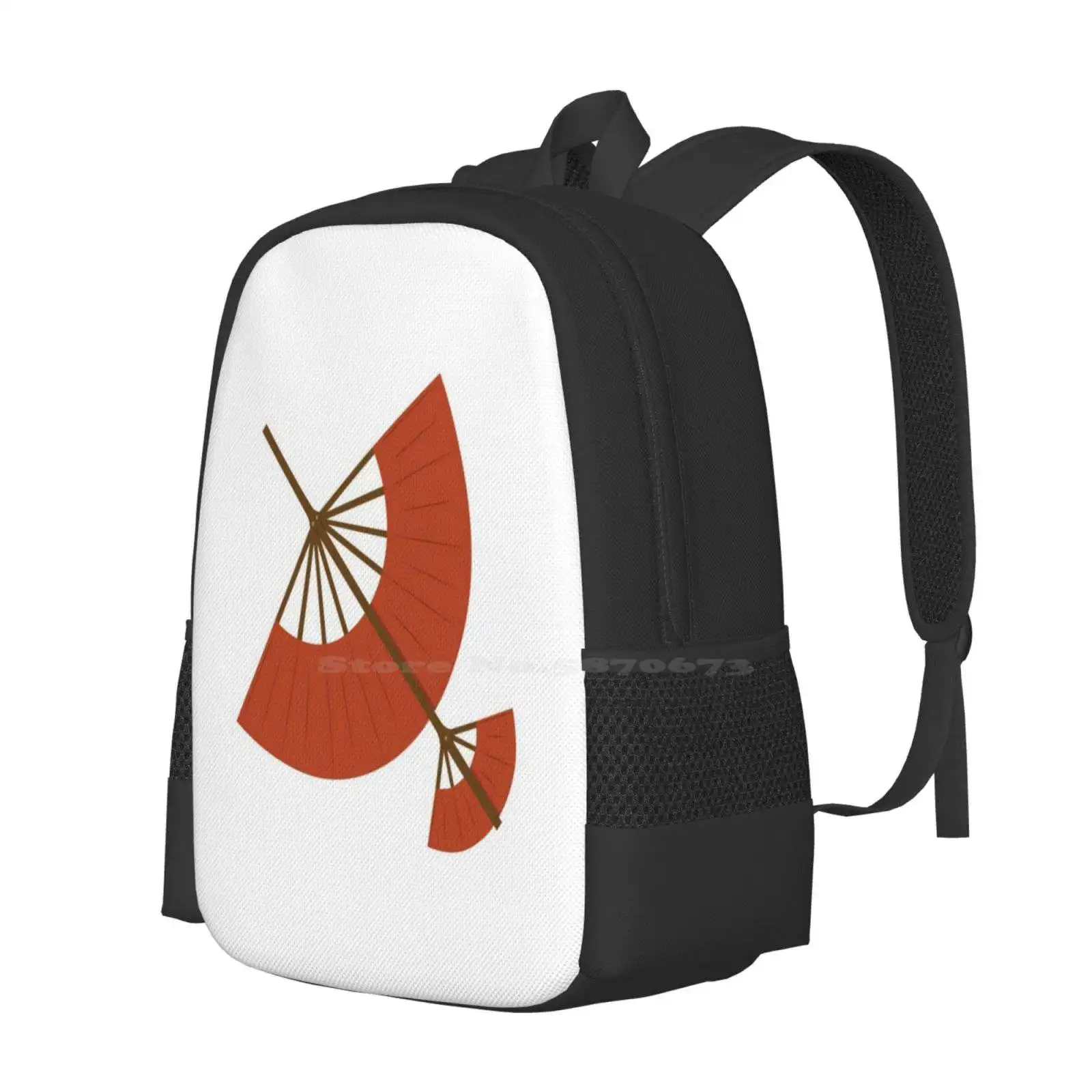 Aang'S Glider School Bags Travel Laptop Backpack Atla The Last Airbender Aang Glider Orange Brown