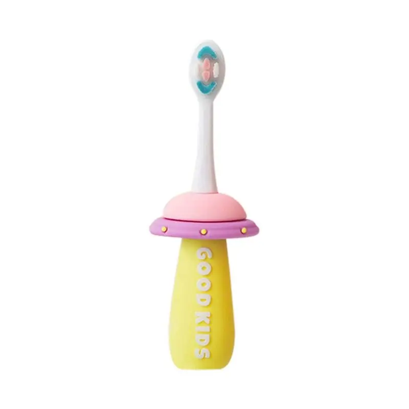 Excellent-Children's Toothbrush,2-12Year-Old Soft-Haired Pupils,Tooth Changing Period,Brushing Deciduous Teeth
