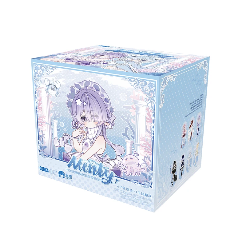 COME4FREE Minty Ocean Gem Series 1/8 Bjd Caixa Cega Brinquedos Caixa Mistério Figura de Ação 1/8 Pontos Supermodelo Colecionável Presentes de Natal