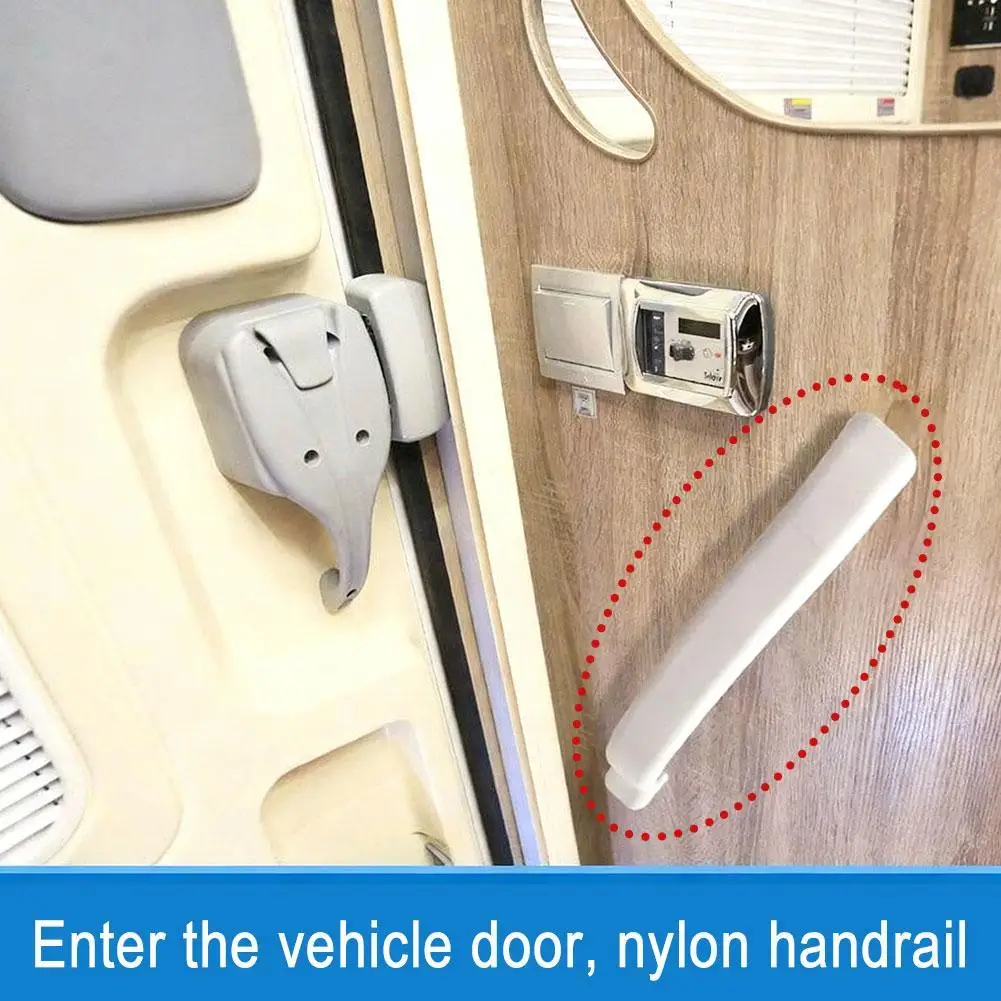 RV Camping Accessories Handle Rv Modification Handle Entry Door Assist Bar Weather Resistant Replacement Home Door Cabinet Boat