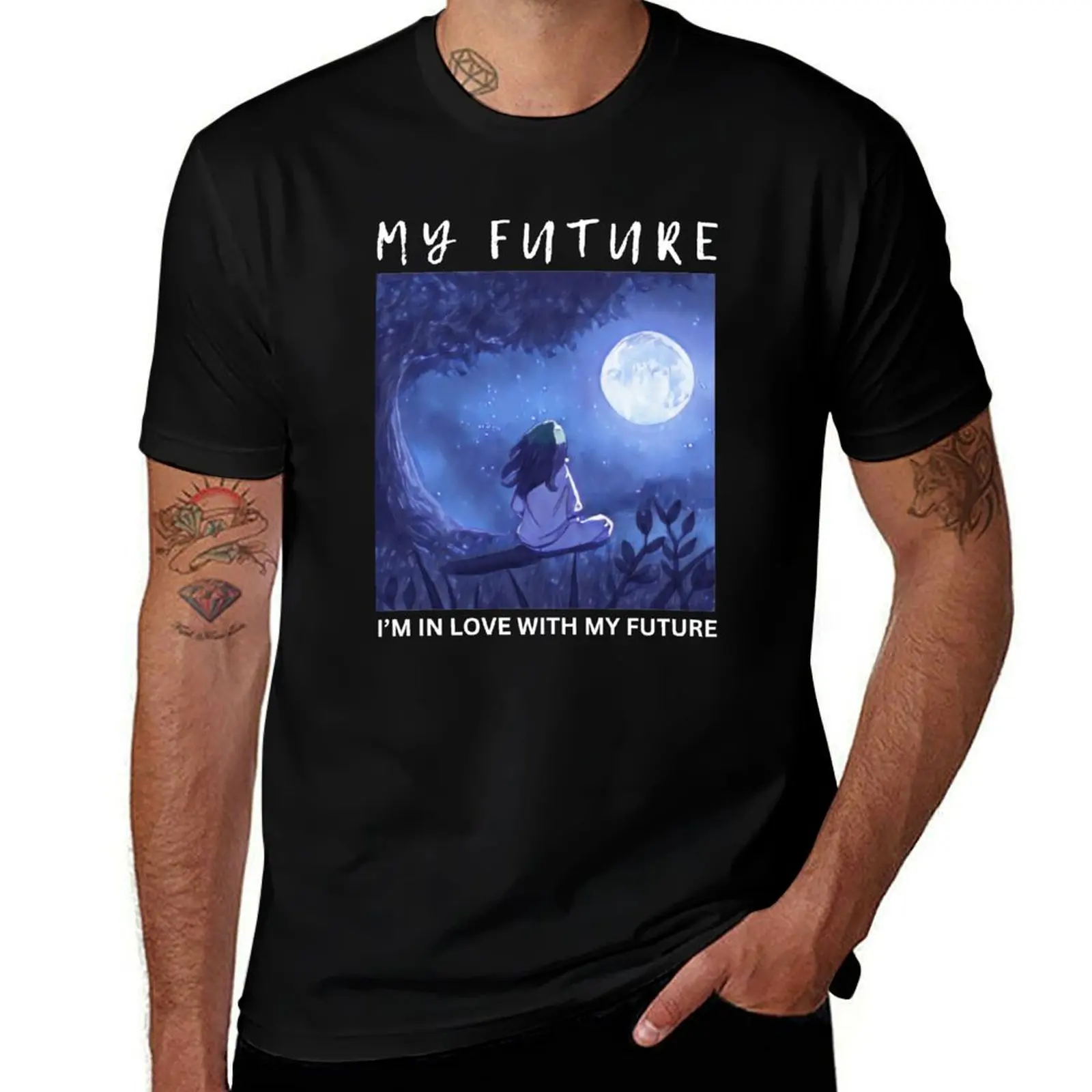 

I Am In Love With My Future T-Shirt t shirts for man pack white t shirts for man cotton funny man t shirts cotton T-Shirt