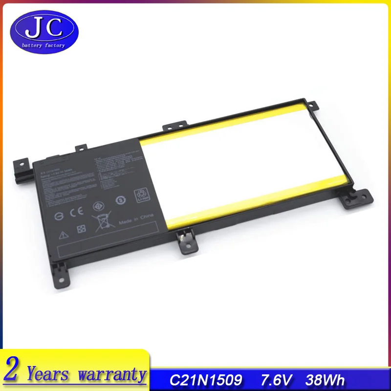 

JCLJF 7.6V 38WH C21N1509 Laptop Battery for ASUS X556U X556UA X556UB X556UF X556UJ X556UQ X556UV A556U F556UA K556UA K556UV