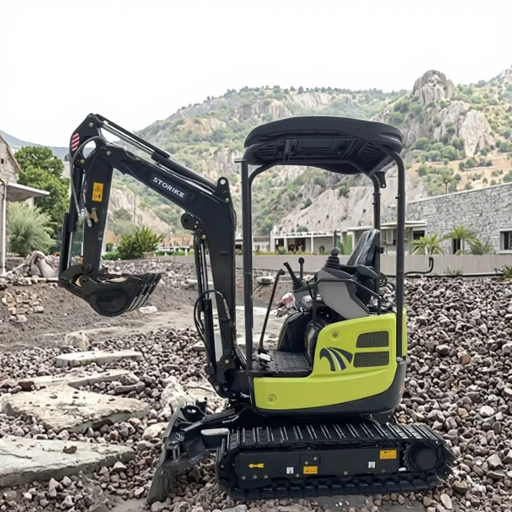 

YG Бесплатная доставка Гусеничный экскаватор Ферма Мини-баггер Домашние компактные экскаваторы 2T Мини-экскаватор