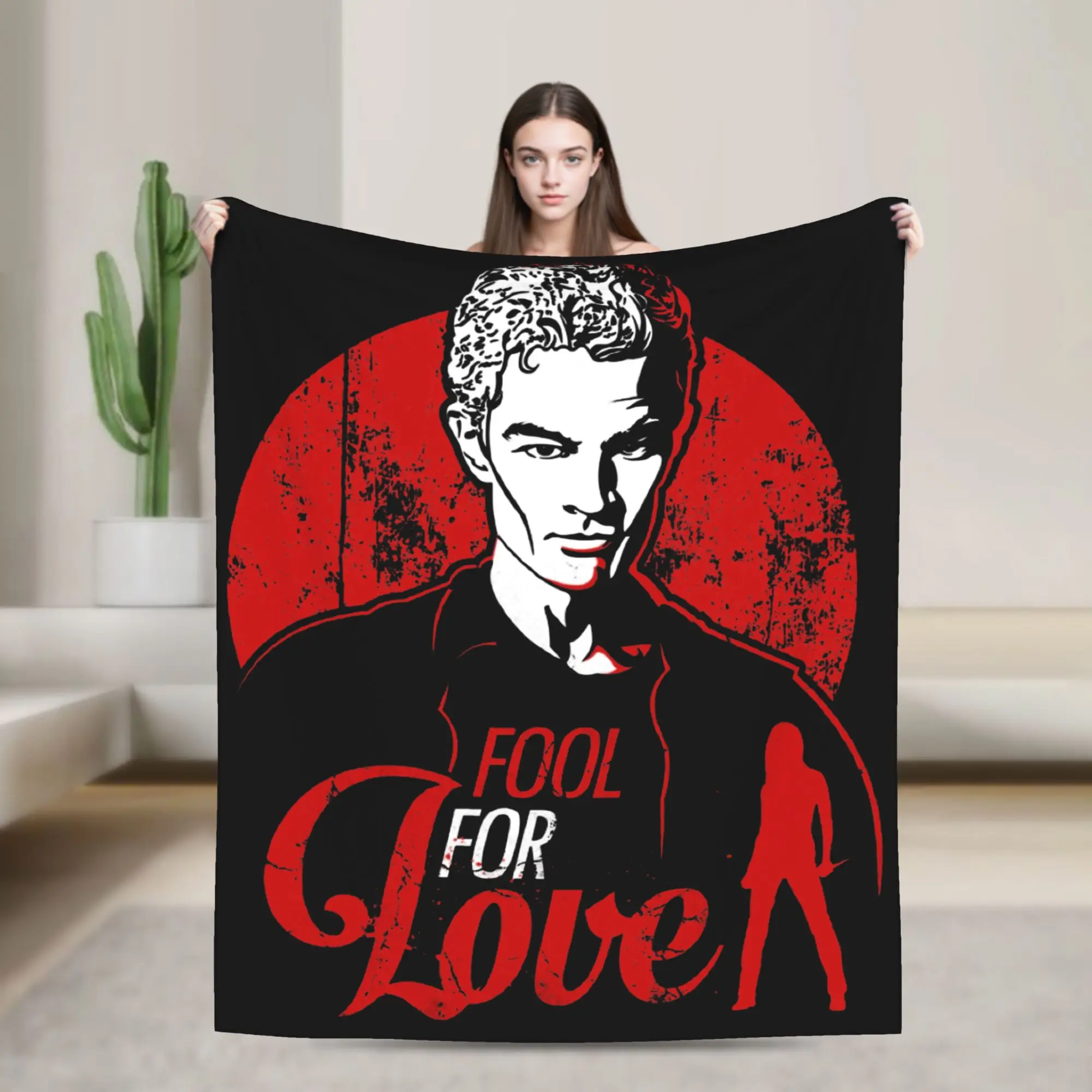 Fool for Love Buffy the Vampire Slayer Coral Fleece Plush Throw Blankets  Blankets for Sofa Outdoor Soft Bedding Throws,