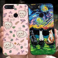 For Xiaomi Mi 8 Lite Case Xiaomi Mi 8 SE Mi8 Cute Cat Cartoon Candy Color Soft Silicone TPU Back Cover For Xiaomi MI 8 8lite 8SE