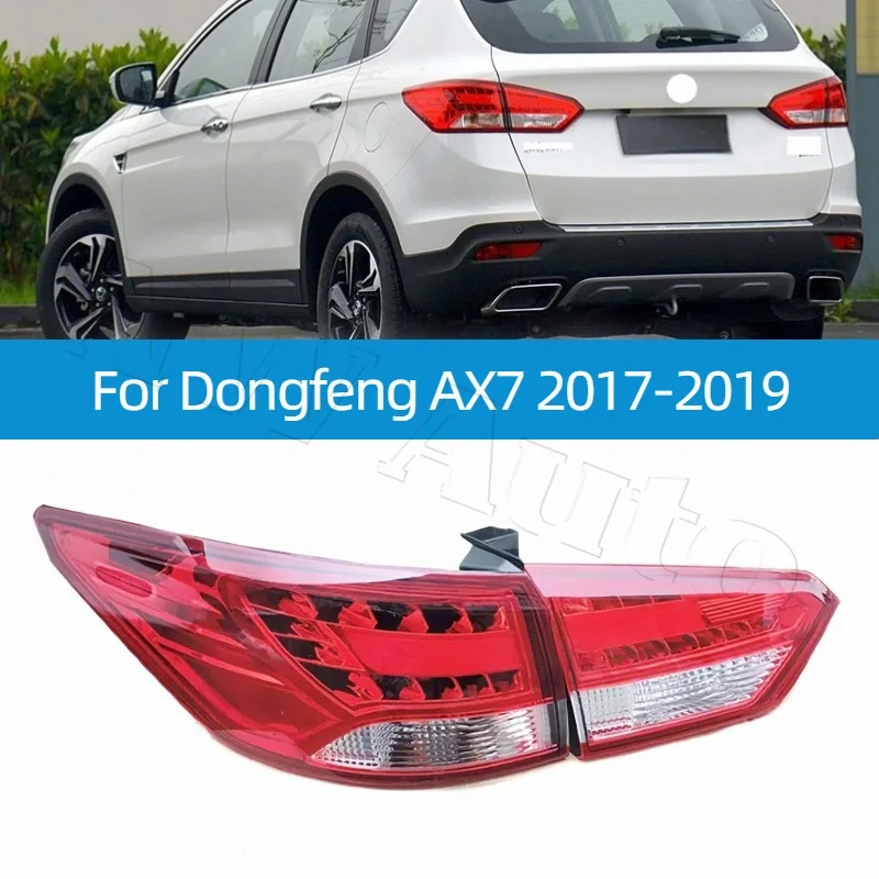 Taillight Brake Light For Dongfeng AX7 2017-2019 Rear Bumper Inner Outer Taillight