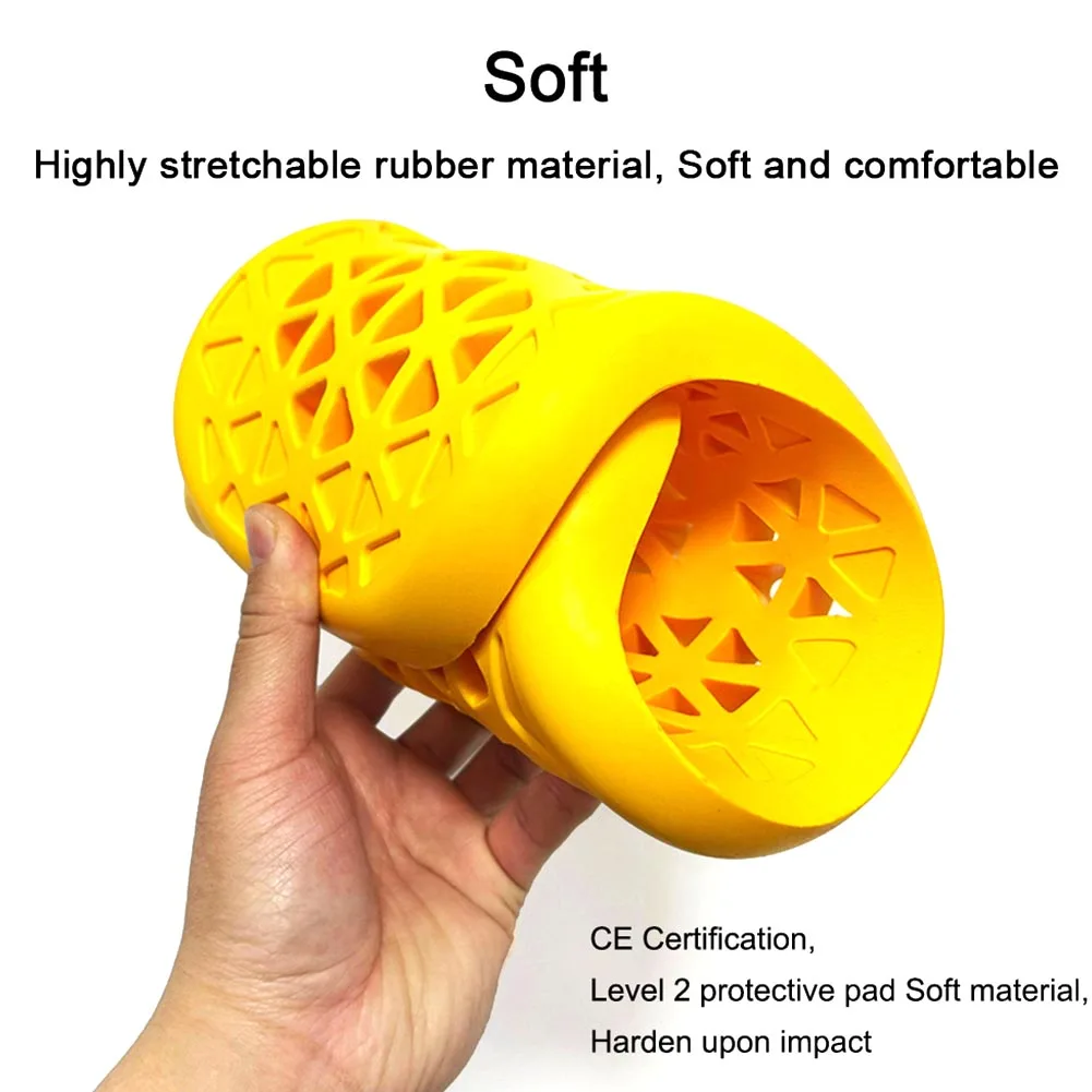 Soft Breathable Removable Level 2 Protective Gear For Motorcycle Riding Resistant Elbow And Knee Pads