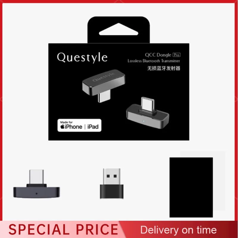 Questyle QCC Dongle Pro 2 LDAC Lossless Bluetooth 5.4 Transmitter Supports Snapdragon Sound with AptX