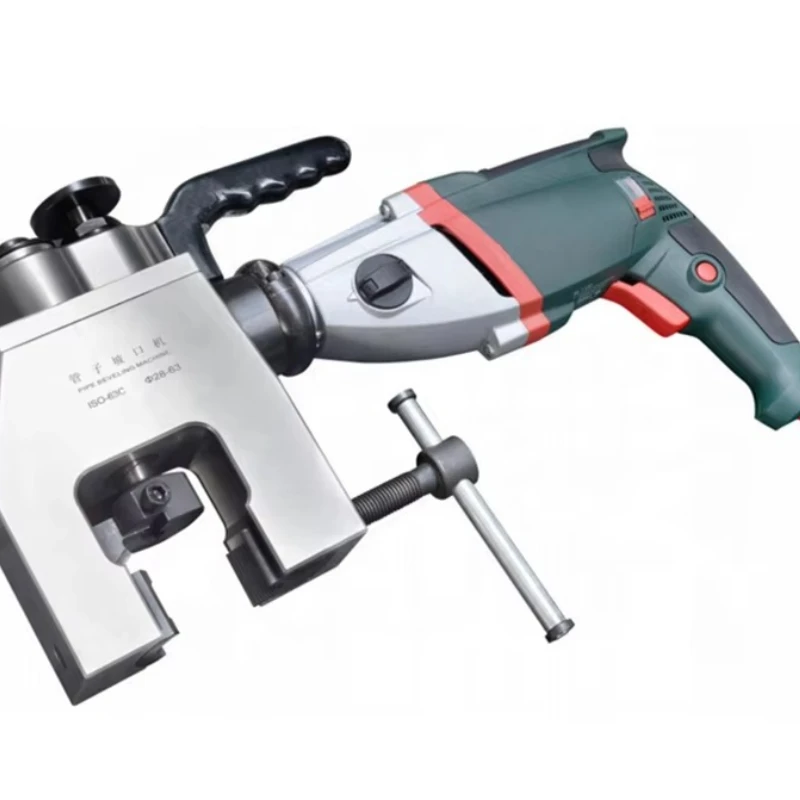 Hand-held Orbital Pipe Cutting and Beveling Machine External Card Type C Automatic Pipe Beveler  WL-XZC63