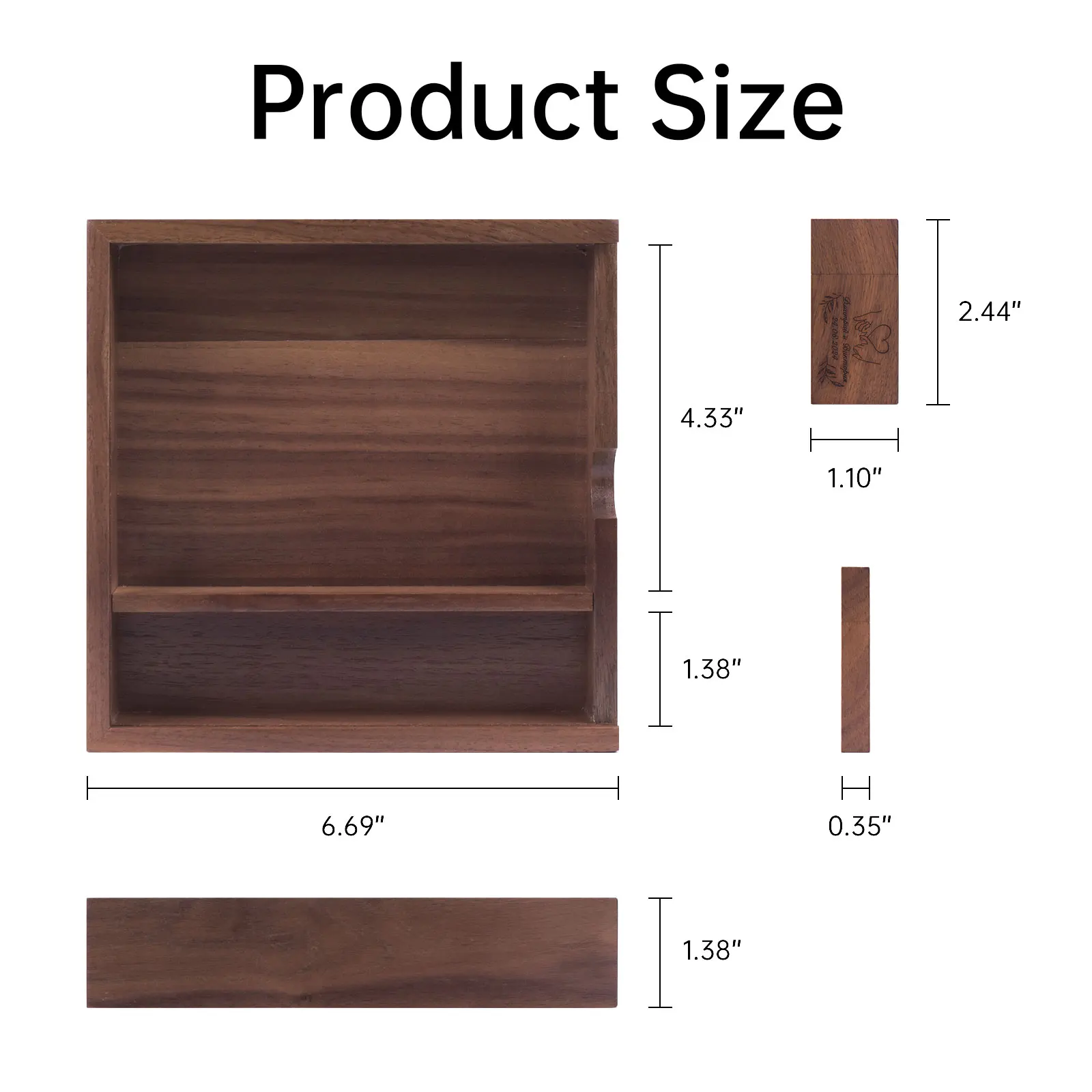 5개 묶음 천연 나무 상자 USB 플래시 드라이브 128GB 크리스마스 선물 펜 드라이브 64GB 무료 로고 USB 스틱 32GB 디자인된 웨딩 선물