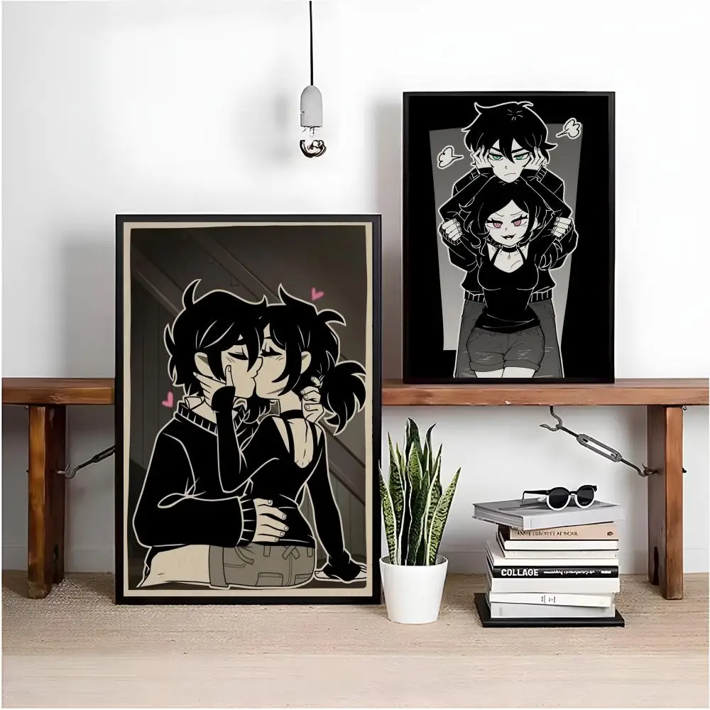 Game The Coffin of Andy and Leyley Gamer Room Decoration Unframed Picture Print Creative Wall Decal Poster