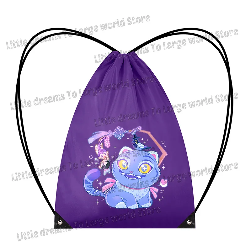 Anime Figuur Tas met trekkoord Draagbare rugzak Grote capaciteit Gym Sportkleding Organisator Opbergtas Bundelzak Damescadeau
