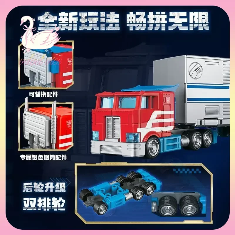 Blokees Wheels Ct01 - Optimus Prime C01 Nemesis Prime C02 Megatron, Figuras de Transformers Originales, Kits de Modelos a Escala 1:64, Juguetes Coleccionables, Regalos para Niños