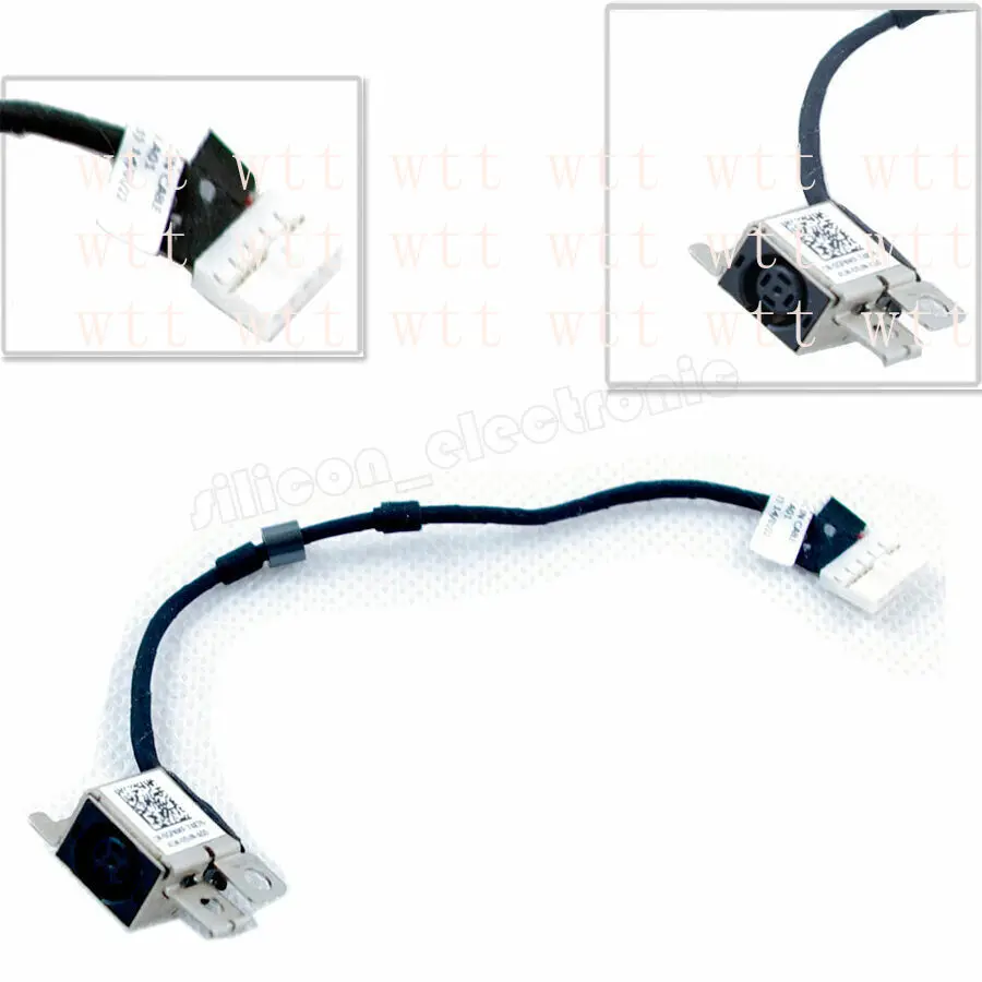 

Для Dell Latitude 3340 3350 P47G001 P47G002 50.4OA05.001 0gfnmp DC IN для разъема питания-