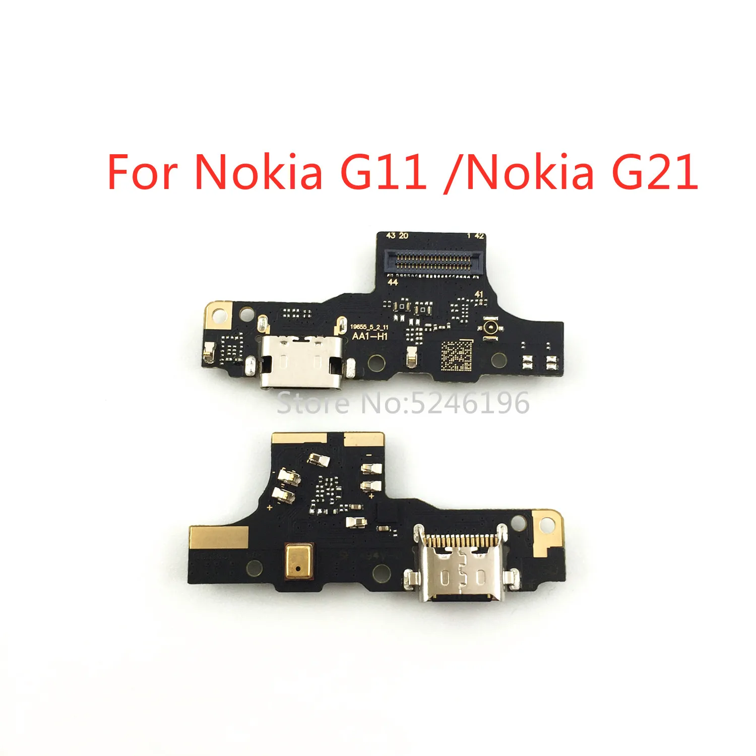 

1 шт. USB-порт для зарядки, разъем для зарядного устройства для Nokia G11 для Nokia G21, запасная часть