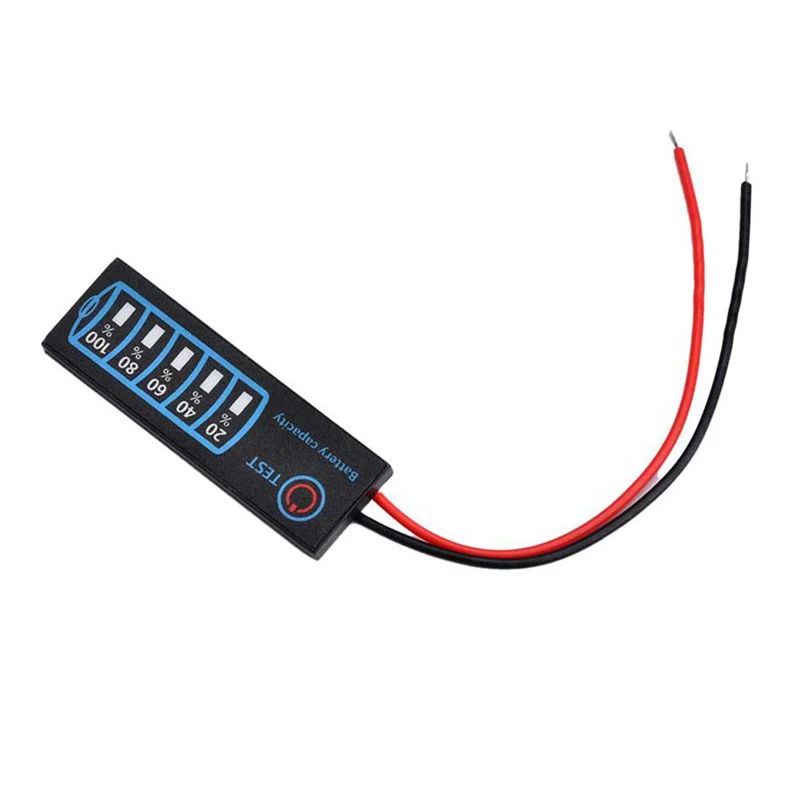 1S-8S 18650 Li-Ion Lipo Litio 5-30V Indicatore di livello della batteria al piombo Tester Display LCD Misuratore di capacità del modulo Misuratore