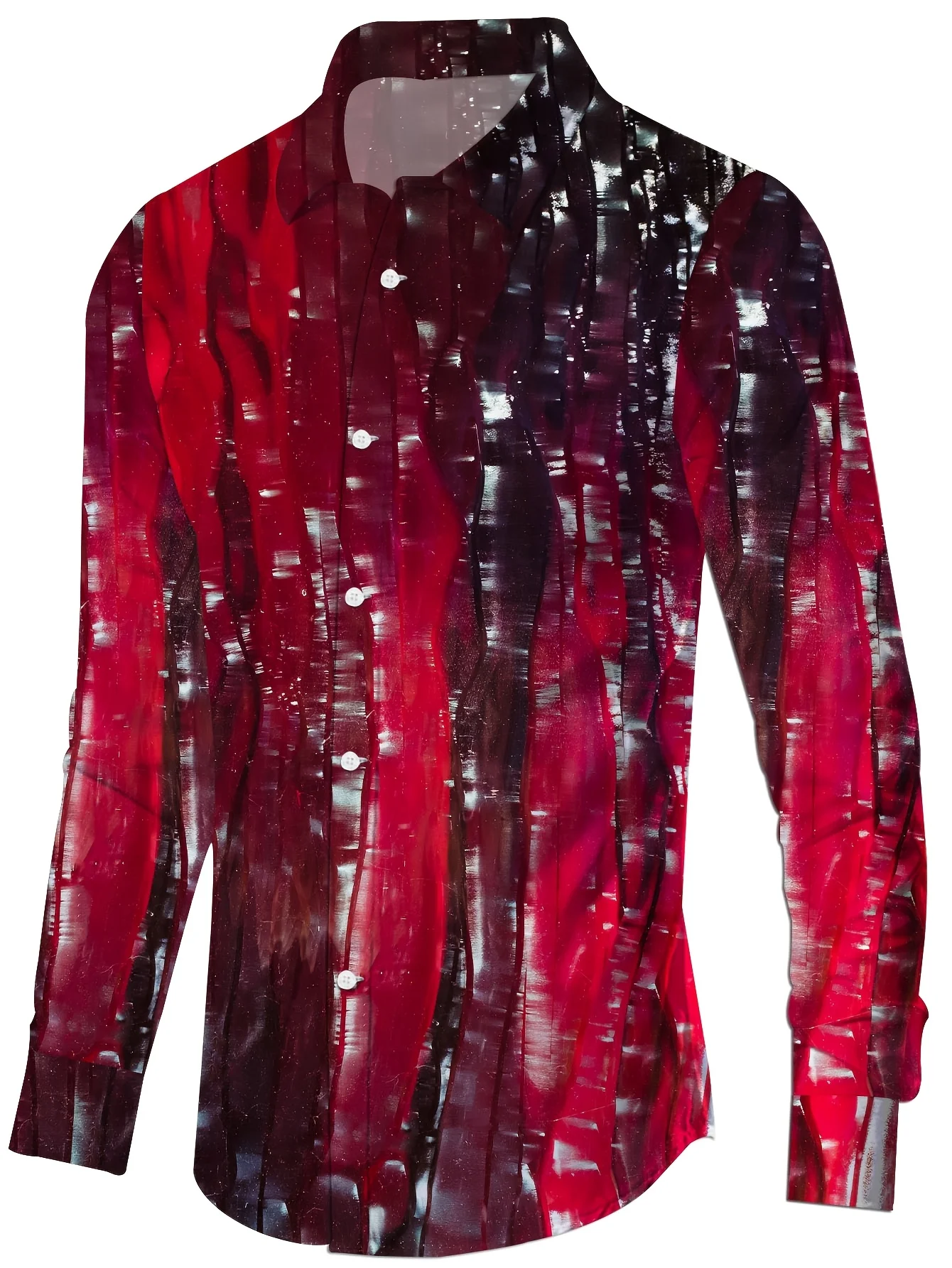 

Men's casual fashion long-sleeved shirts look good in all seasons and come in a variety of patterns