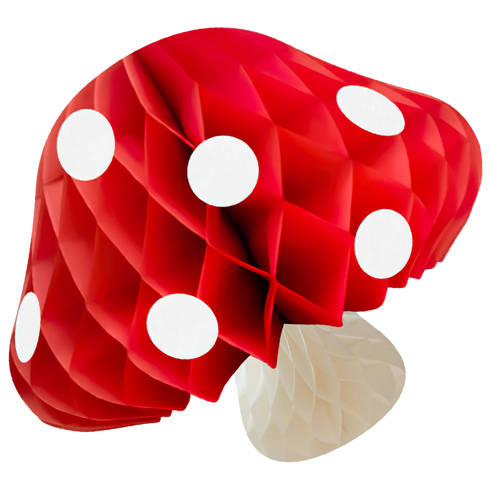 

Mushroom Statue Toppers Honeycomb Ball Table Decor Wedding Birthday Party Supplies Ornament Space Red Baby