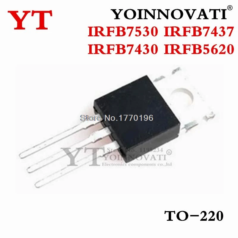 10PCS IRFB7437PBF IRFB7530PBF IRFB7530 IRFB7437 IRFB7430 IRFB5620 PBF