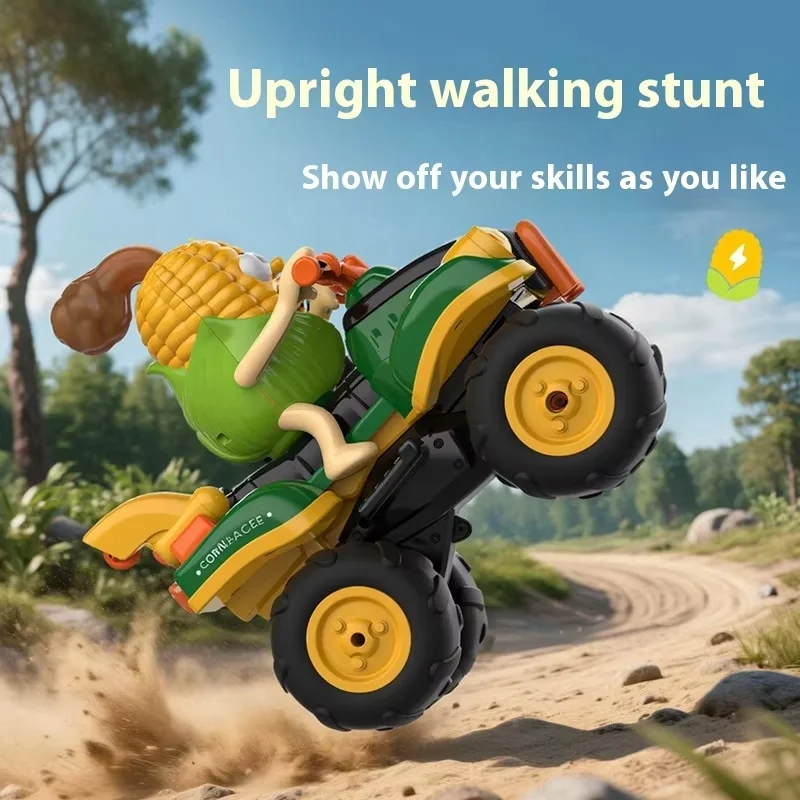 Nuovo Y06 mais telecomando auto simulazione verdura ragazzo giocattolo fuoristrada luce fredda auto da corsa Rc
