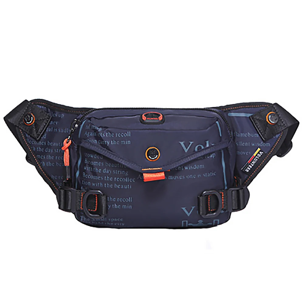 Top Quality Waterproof Oxford Men Fanny Pack Waist Bag Bum Hip Belt Purse Pouch Shoulder Messenger Male Chest Bags