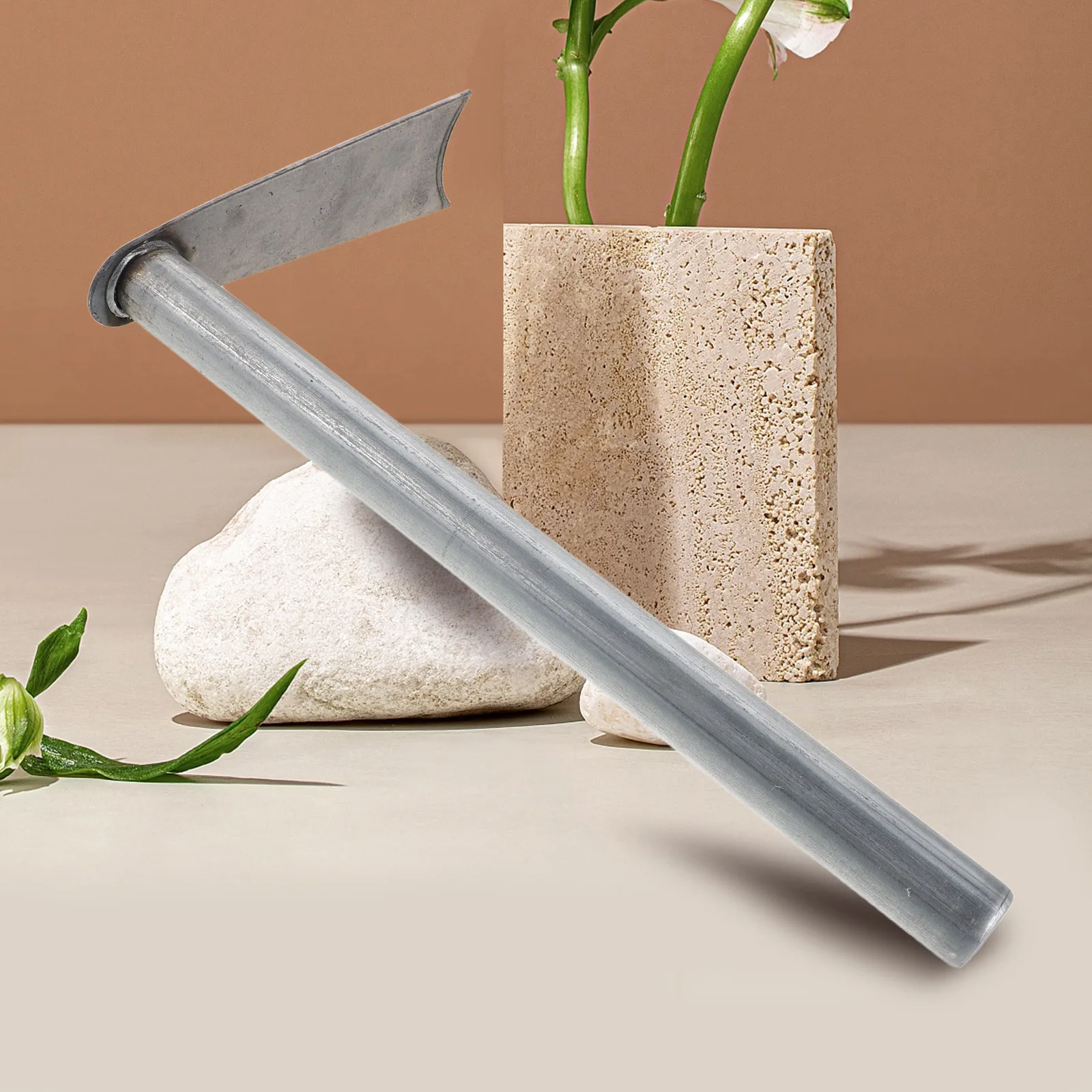 

Garden Hoe Tool Lightweight Hoe For Hard Soil Durable Weeding Digging Tool For Raised Bed, Vegetable Garden, Flower