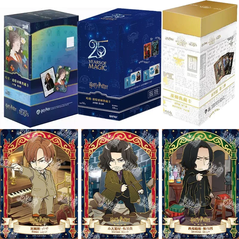 Tarjetas KAYOU Originales de Harry Potter, Edición Definitiva, Colección de Tarjetas Mágicas, Edición Limitada Rara, Tarjetas UR SGR, Juguetes de Regalo de Anime