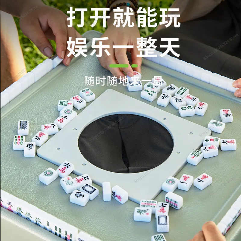 For Mini Automatic Small Mahjong Machine Outdoor Portable Small Automatic Silent Mahjong Machine Portable