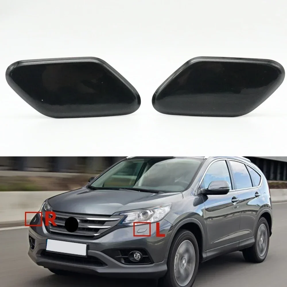 For Honda CRV CR-V 4 Euro Version 2013 2014 2015 2016 Headlight Washer spray nozzle cover headlamp washer Jet cap