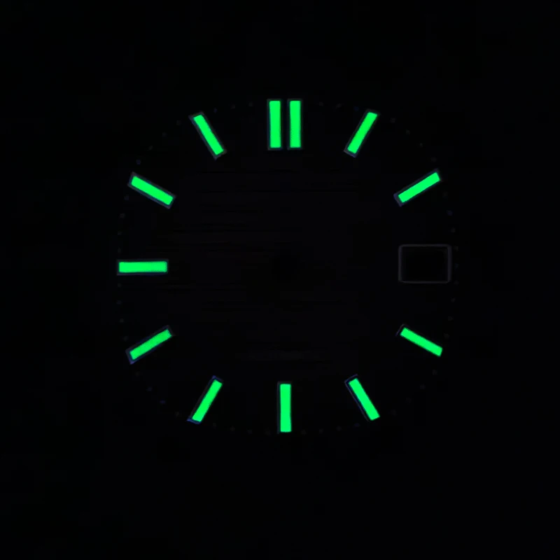 Mod 30.5mm Green Luminous NH35 Dial Watch Dial Fits NH35 NH36 NH38 4R35 4R36 6R35 7S26 Movement Nautilus Watch Replace Dial