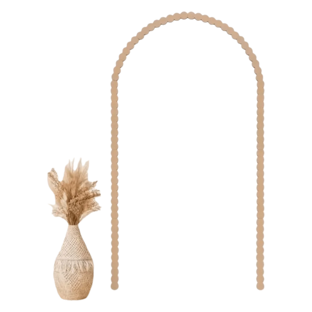 9/10Pcs Super Large Wall Arch Decor Shaped DIY Wall Decor Wood Arch Trim Easy To Install Creative Wood Arch Frame Living Room