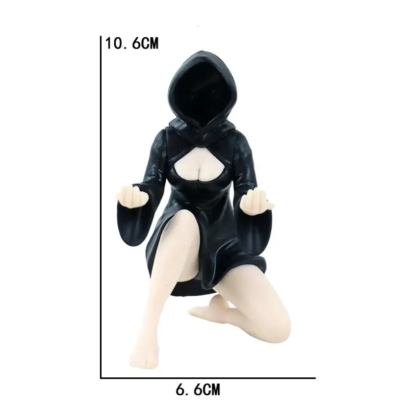 3D Printed Black Robe Queen Pen Holder Desk Organizer Modern Desktop Storage for Office Home Artistic Study Table Decor