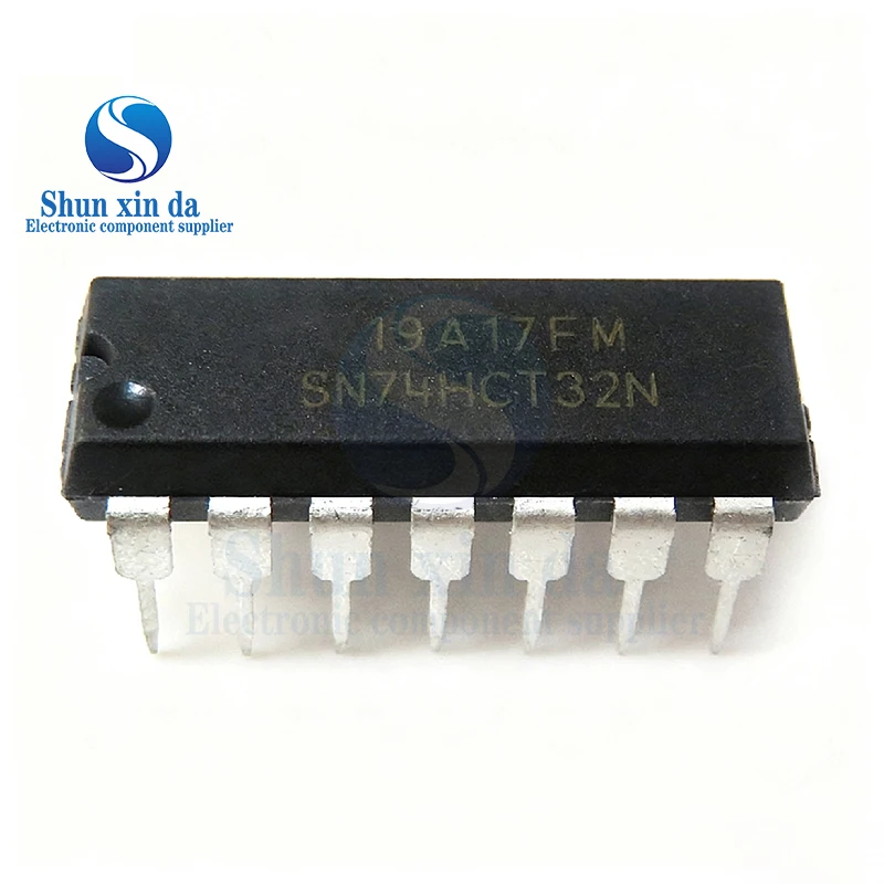 10PCS 74HCT32N SN74HCT32N DIP-14 M74HCT32B1 74HCT32 DIP14  chip Integrated IC New original In Stock