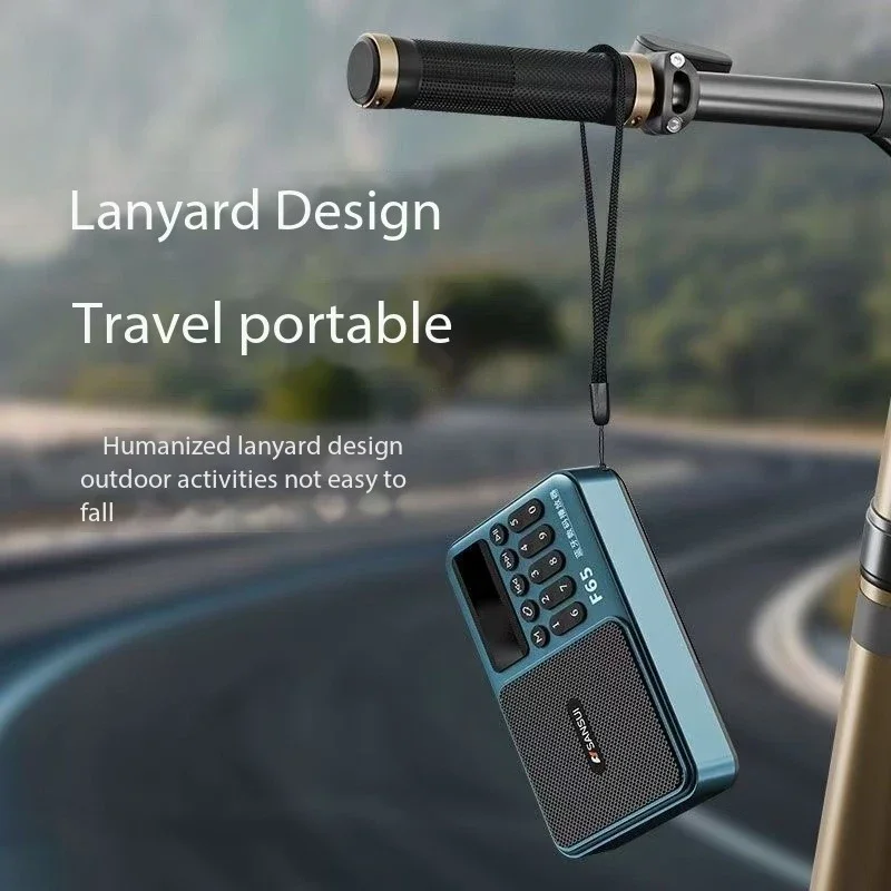 SANSUI-F65レトロワイヤレスBluetoothスピーカー,FMラジオ,ステレオサブウーファー,ミニウォークマン,フルバンド,mp3音楽プレーヤー