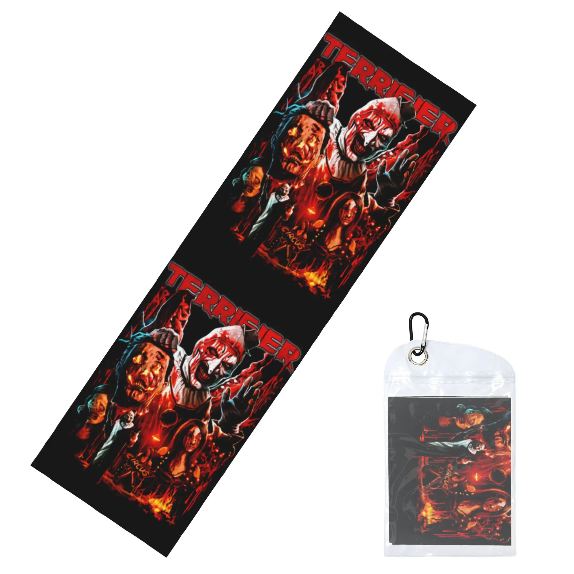 Bloody Terrifier Poster33 Cold Exercise Towel   Super Soft Breathable Instant Cooling Towel Yoga Towels