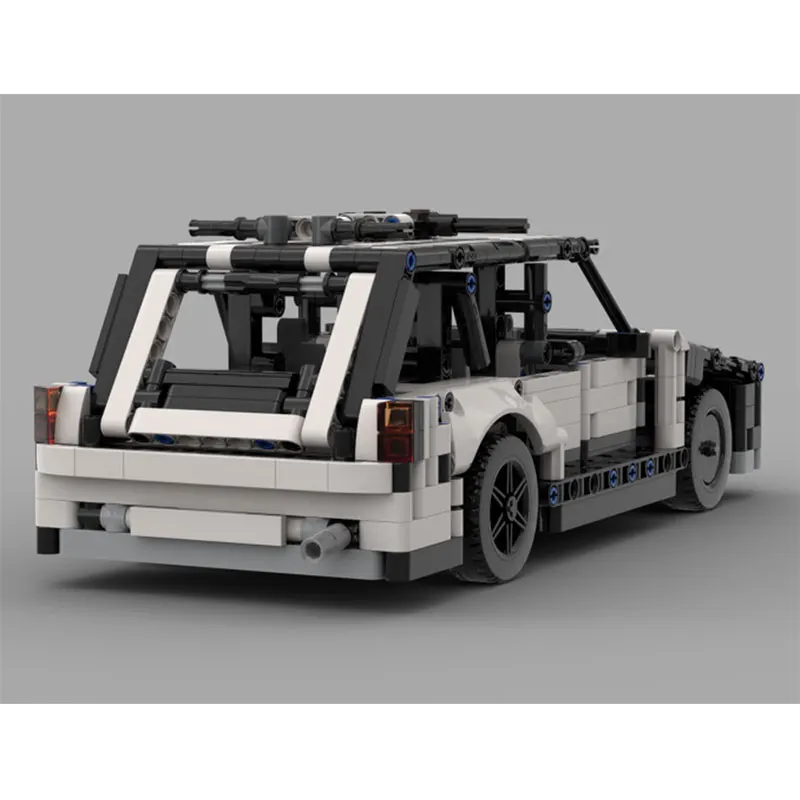 868 個 MOC-217591 ツーリングワゴンシティレトロテクニカルスピードチャンピオン車のビルディングブロックモデルのおもちゃ子供のクリスマスギフト