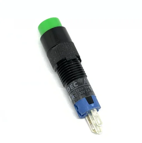 

2PCS AB8M-M1G AB8M-M1R 1Y 2W M2 AB8-M button switch 3-pin button 8mm