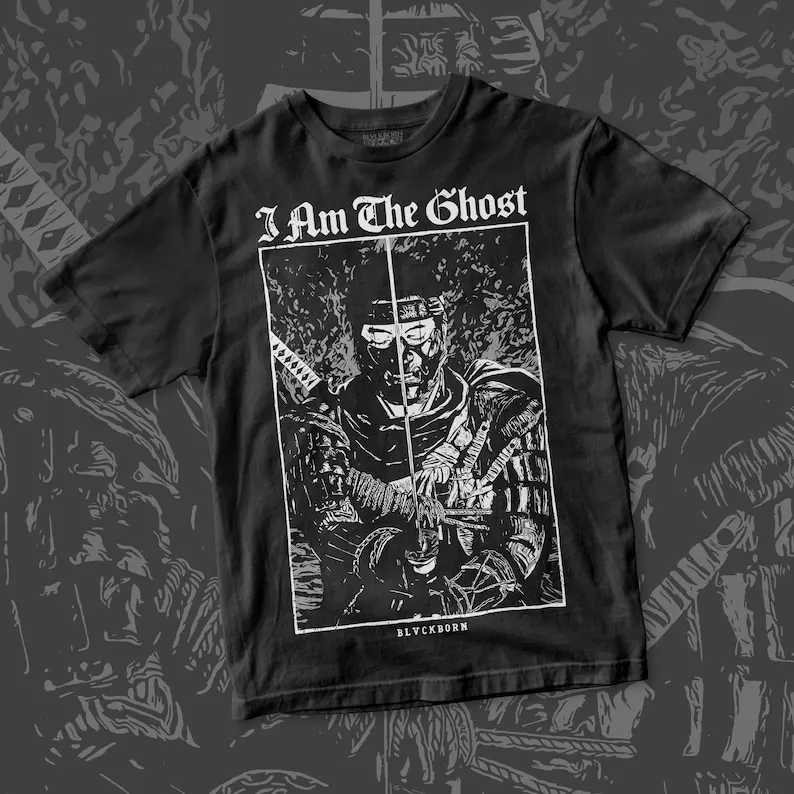 I Am The Ghost cotton shirt