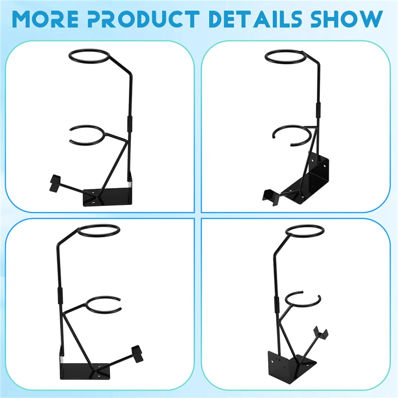 A02F-Autolak Spuit Stand Beugel Papier Trechter Rack Opbergrek Stalen Spuit Gereedschap Accessoires Spuit Gereedschaphouder