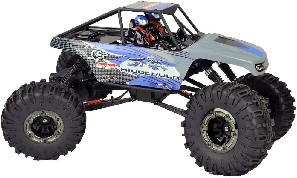 RidgeRock - 4WD Electric Rock Crawler - 1/10 Scale - RTR, Blue