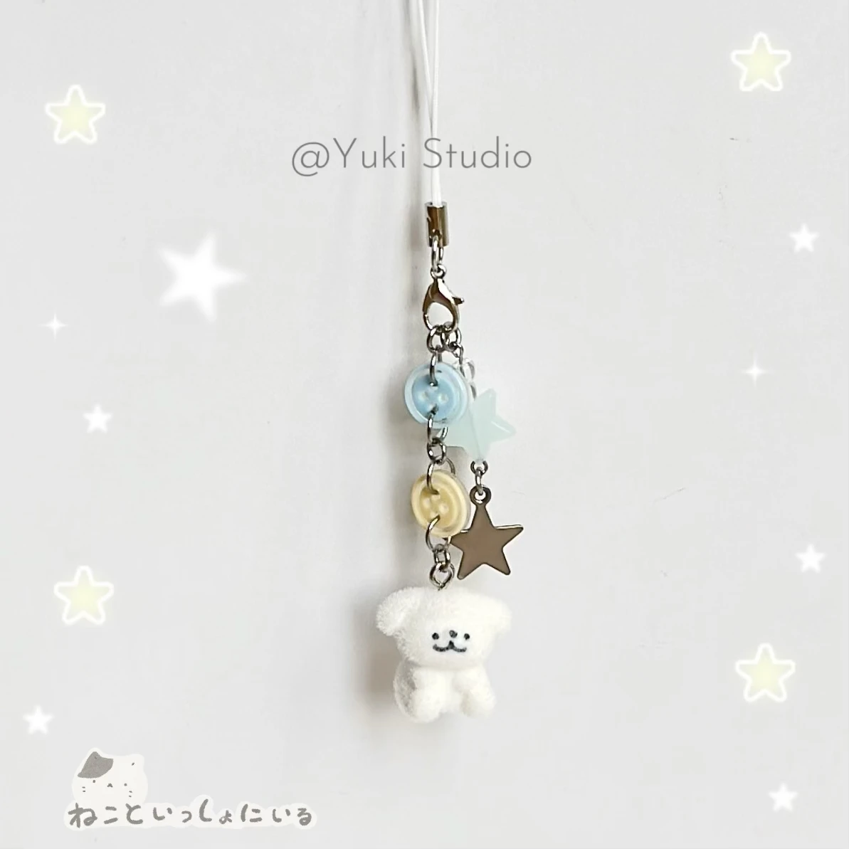 1pcs Resin Flocking Puppy Key Chain Pendant Charms Jewelry Making Mobile Phone Case Clothes And Pants Decoration Ornaments