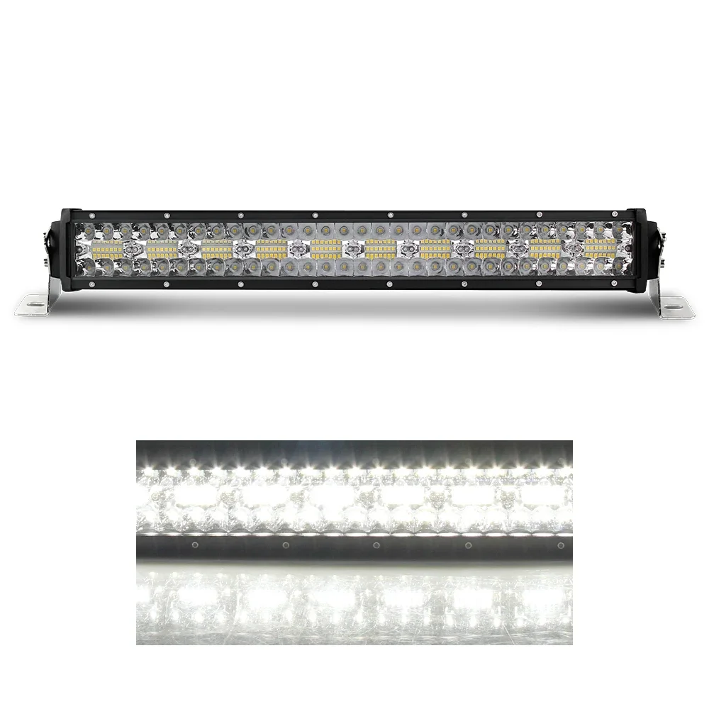 up to date Super Bright Wholesale Combo 4x4 Led Light Bar for Offroad Multiple Rows Light bar  with Dual Mounts