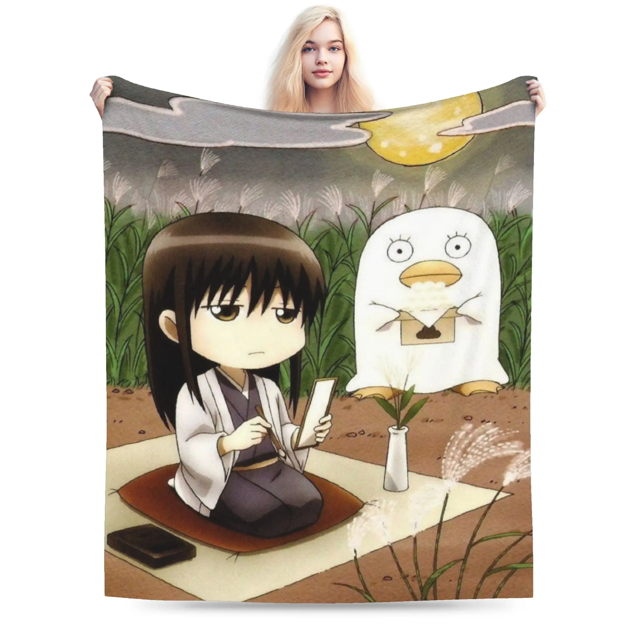 Elizabeth Gintama Tapestry anime Accessories Blanket Ultra-Soft Flannel  Throw Blanket Cozy Bedspreads